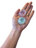 PXP pressed chunky Glitter cream Ice blue chameleon 10 ml