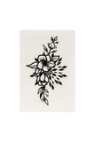 Quick tattoo Glittertatuering Flowers 5st