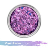 PXP pressed chunky Glitter cream 10ml Lavender scents