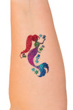 Quick tattoo Glittertatuering Mermaid 5st