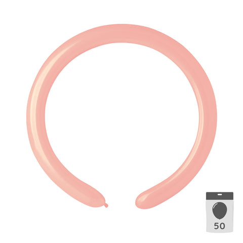 Figurballonger  Baby Pink Gemar 50p