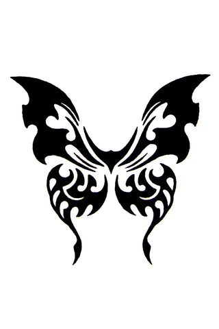 Quick tattoo Glittertatuering Butterfly 5st