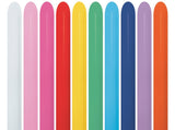 Standardstorlek Figurballonger 260 Sempertex 100pack- flera färgalternativ