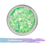 PXP pressed chunky Glitter cream neon green candy 10 ml