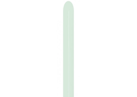 Figurballonger pastel matte green Sempertex 50p
