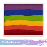 PXP Professional Colours 50 gram splitcake Big Vivid Rainbow