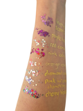 PXP pressed chunky Glitter cream 10 ml Pink ice cream chameleon