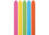 Standardstorlek Figurballonger 260 Sempertex 100pack- flera färgalternativ
