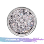 PXP pressed chunky Glitter cream 10 ml Silver lining