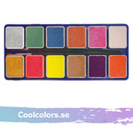 Palette PXP 12 x 6g metallic