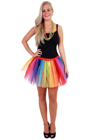 Tulle dress Rainbow